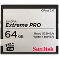 Sandisk Retail Storage Media Sandisk Extreme Pro Cfast 2.0, 64Gb, Full Hd, 4K Video Recording SDCFSP-064G-A46D